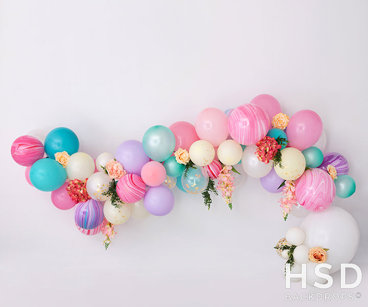 Blooms & Balloons - HSD Photography Backdrops