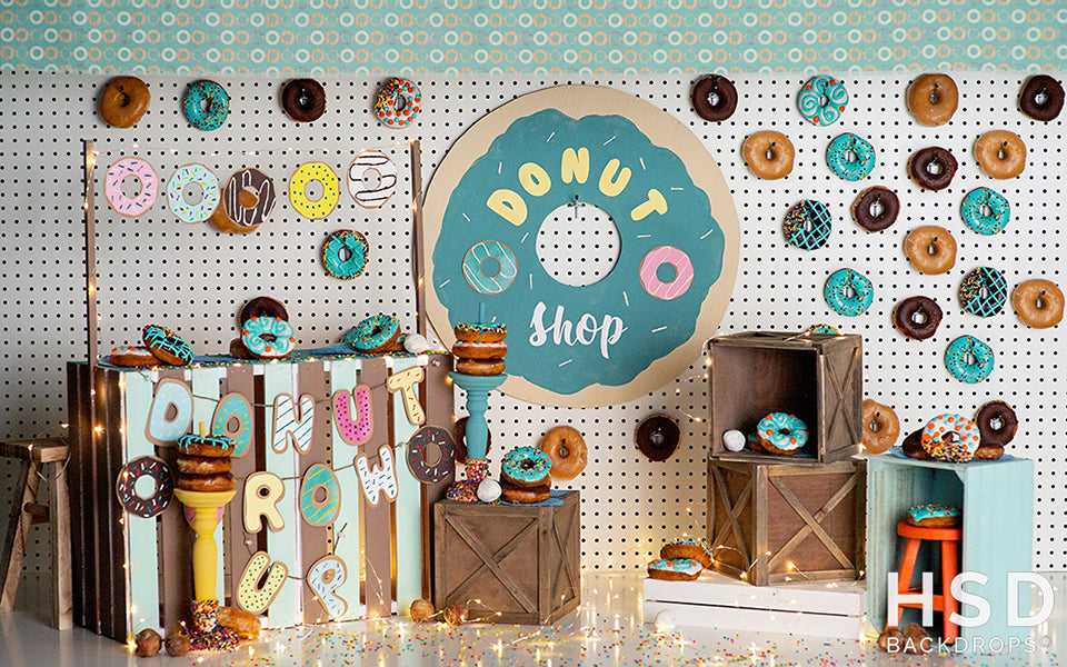 Donut Grow Up - HSD Photography Backdrops