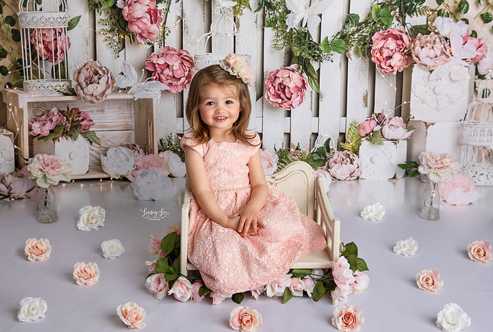 Butterflies & Blooms - HSD Photography Backdrops