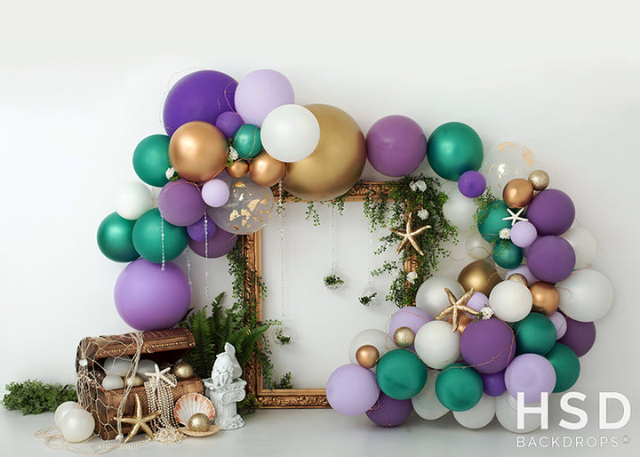 Mermaid Party - HSD Photography Backdrops