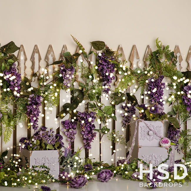 Wisteria Garden - HSD Photography Backdrops