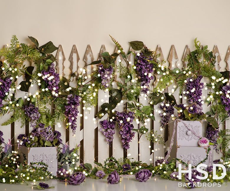 Wisteria Garden - HSD Photography Backdrops