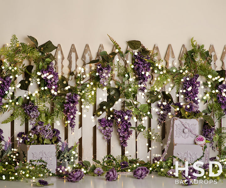 Wisteria Garden - HSD Photography Backdrops