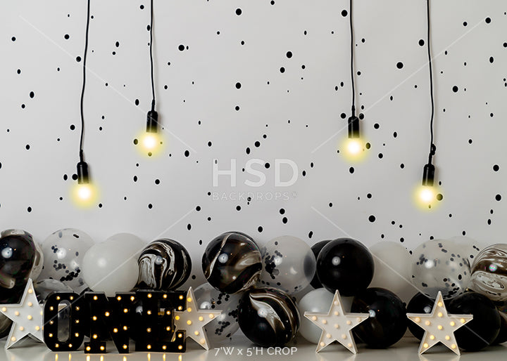 Handsome One (lights) - HSD Photography Backdrops