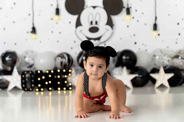Handsome One (lights) - HSD Photography Backdrops