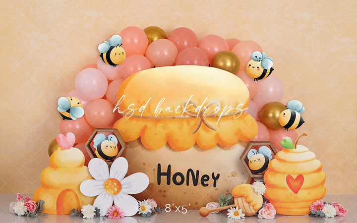 Sweet Honey Bee - HSD Photography Backdrops