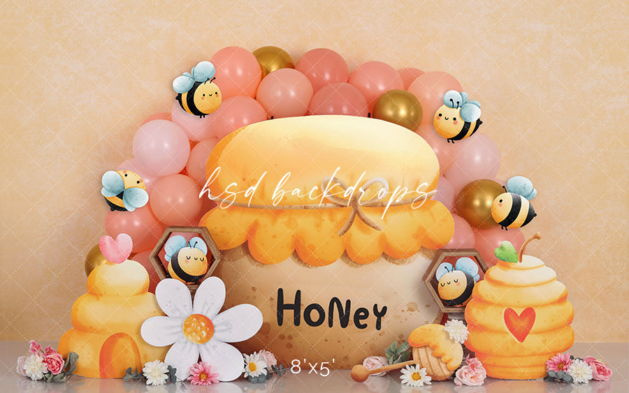 Sweet Honey Bee - HSD Photography Backdrops 
