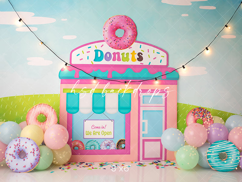 Donut Party - HSD Photography Backdrops