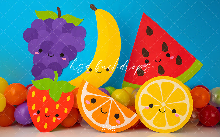 Tutti Frutti Birthday - HSD Photography Backdrops