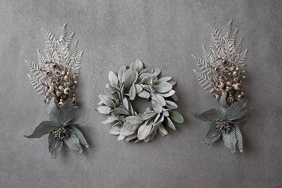 Wintry White Floral I | A Perfect Winter Coll. | Digital - HSD Photography Backdrops