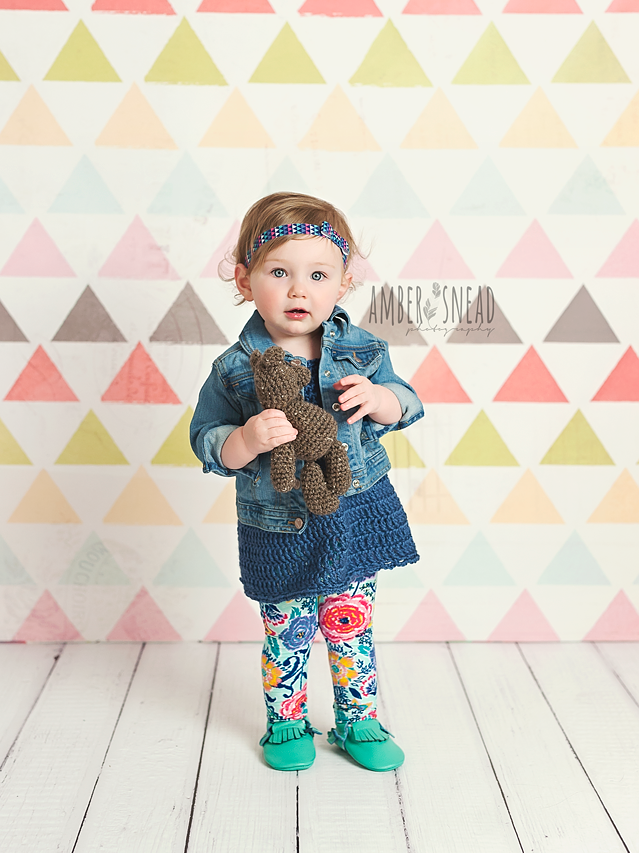 Colorful Triangles - HSD Photography Backdrops