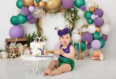 Mermaid Party - HSD Photography Backdrops