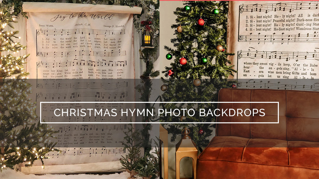 Transform Your Church with Christmas Hymn Backdrops