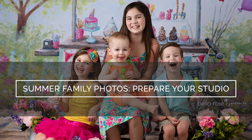 Summer Family Photos: How to Prepare Your Photography Studio