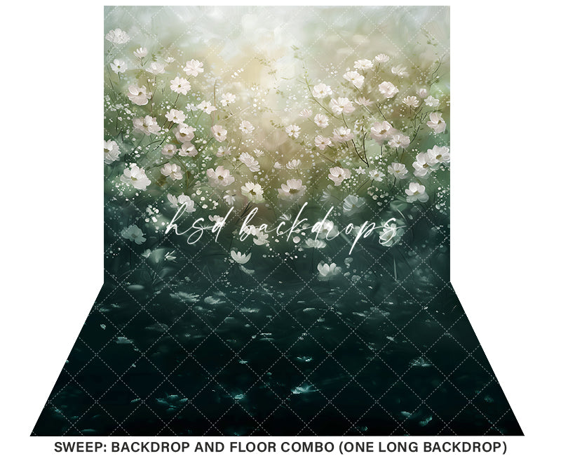 Kaia Fine Art Floral Backdrop