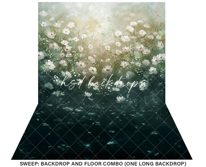 Kaia Fine Art Floral Backdrop