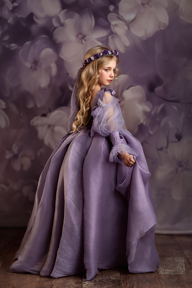 Myla Fine Art Floral Backdrop (sweep options)