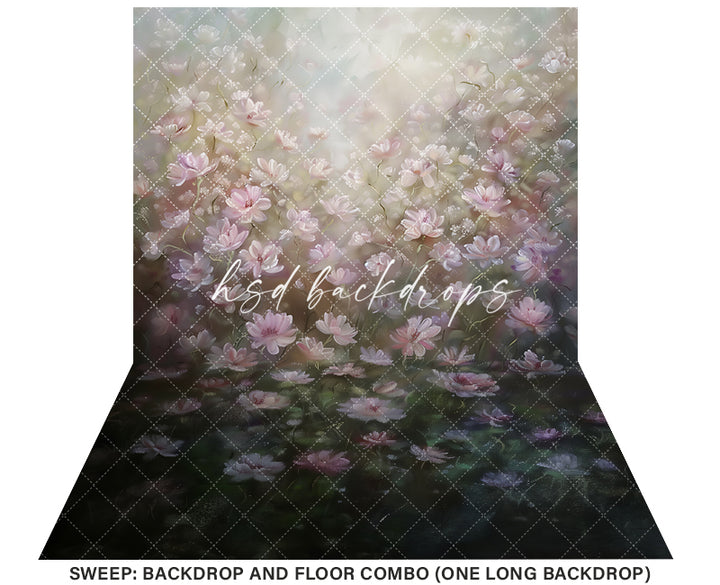 Finch Fine Art Floral Backdrop (sweep options)