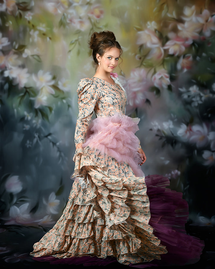 Haven Fine Art Floral Backdrop (sweep options)