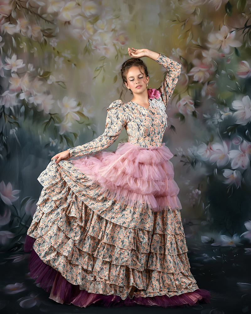 Haven Fine Art Floral Backdrop (sweep options)