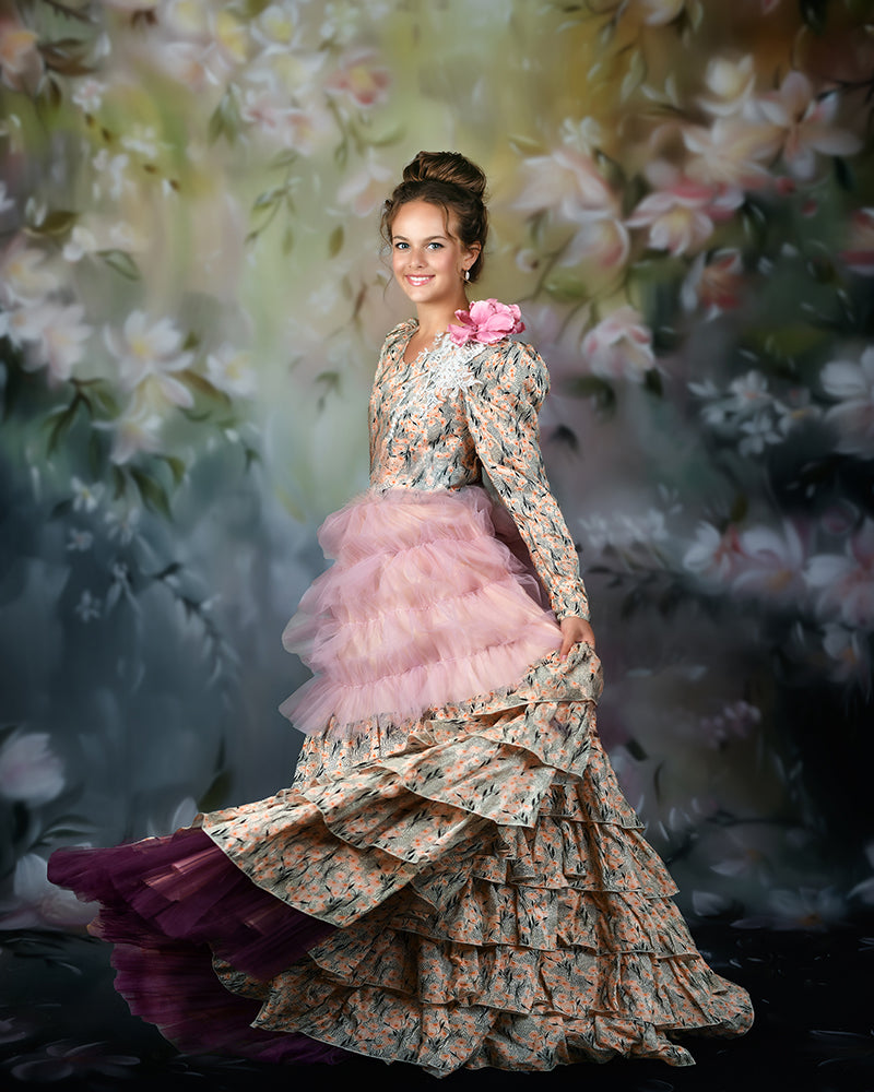 Haven Fine Art Floral Backdrop (sweep options)