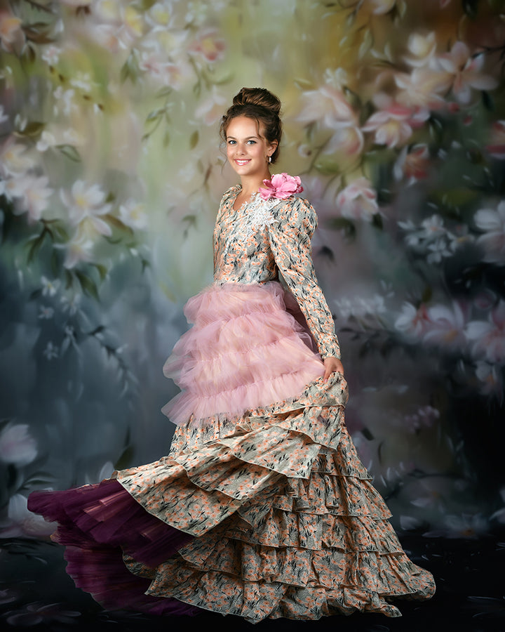 Haven Fine Art Floral Backdrop (sweep options)
