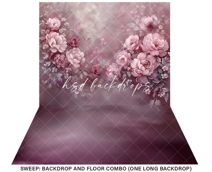 Carmen Fine Art Floral Backdrop (sweep options)