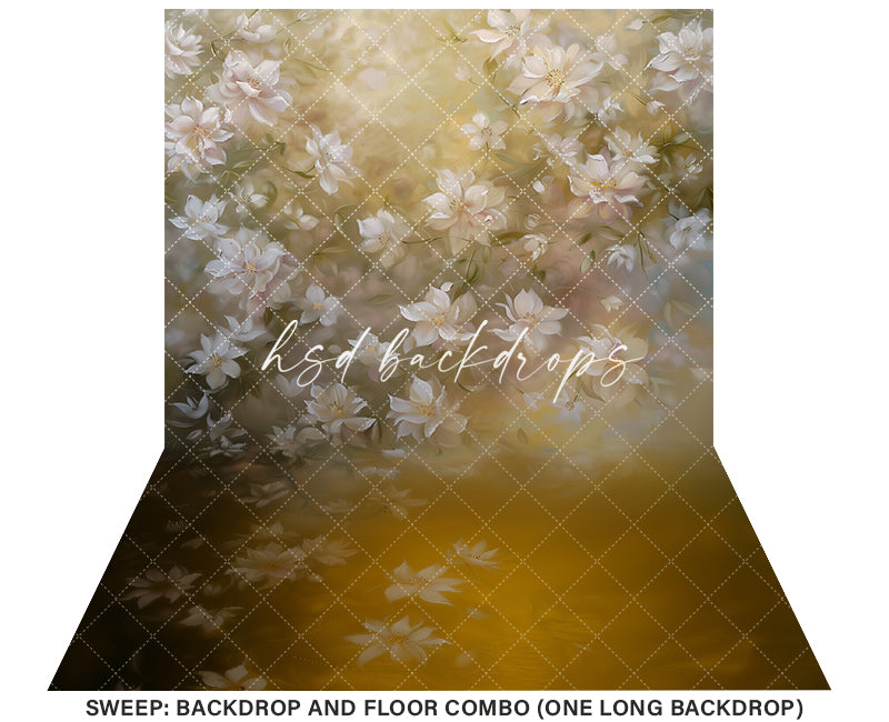 Lola Floral Photo Backdrop (sweep options)