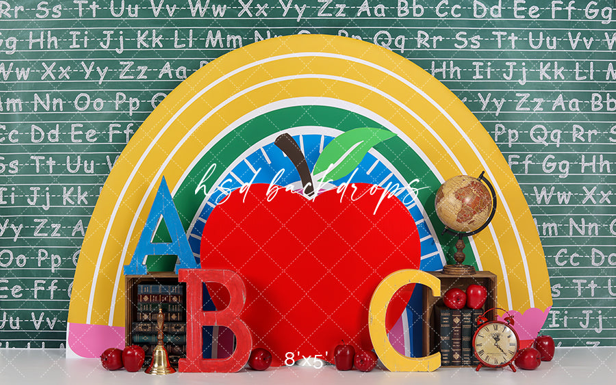 Back To School Backdrop For Photography