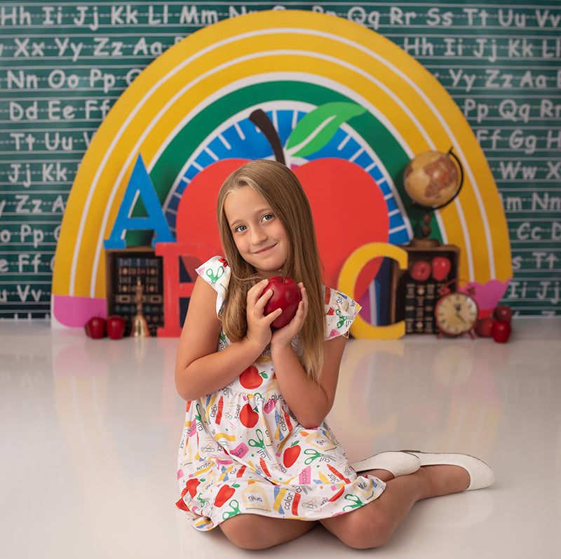 Back to School Backdrop for Photography