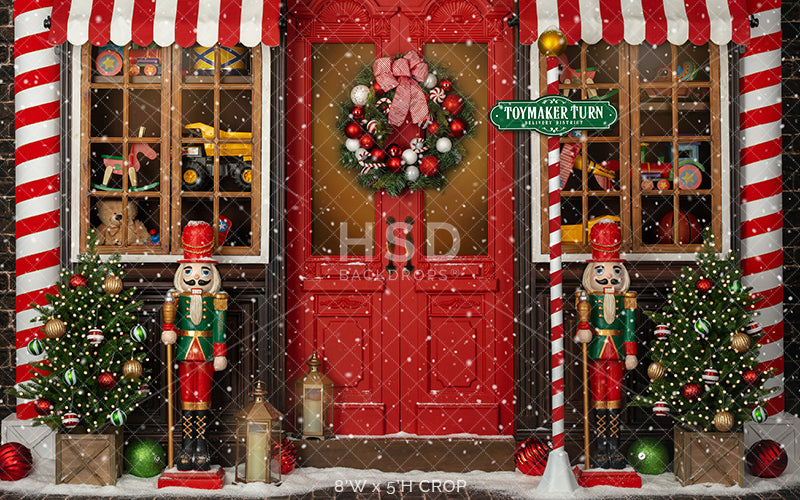 Toymaker (with snow) - HSD Photography Backdrops 