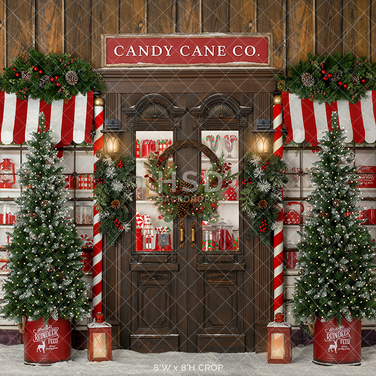 Candy Cane Co. - HSD Photography Backdrops 