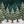 Gingerbread Christmas Tree Farm Backdrop for Photography