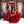 Crimson Christmas Door 10'X8' - RTS - HSD Photography Backdrops 