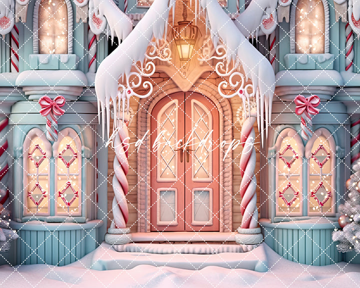 Gingerbread Manor (sweep options) - HSD Photography Backdrops 