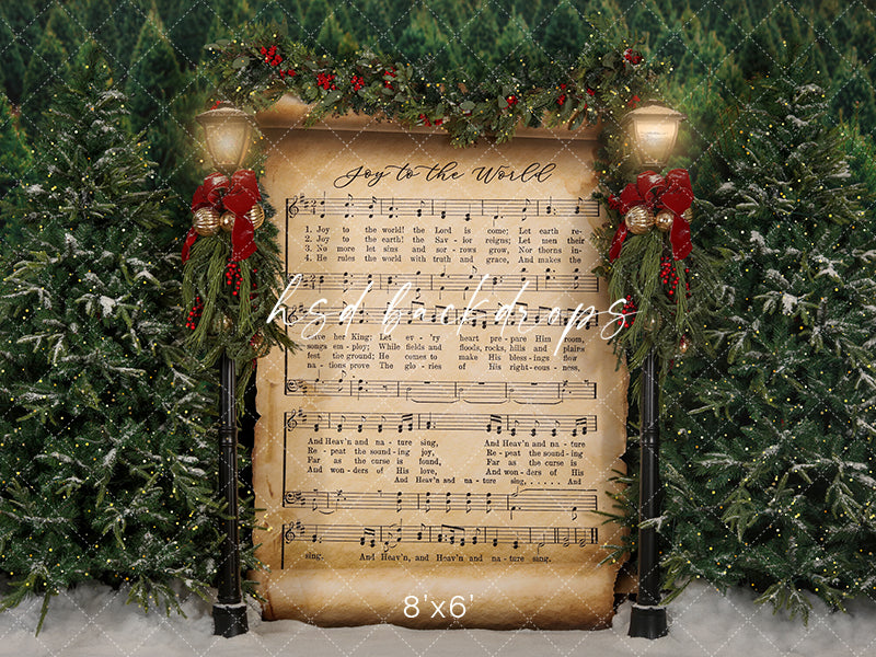 Christmas Choir Church Backdrop with a Christmas Tree – HSD Photography Backdrops christmas-choir-church-backdrop-with-a-christmas-tree-hsd-photography-backdrops