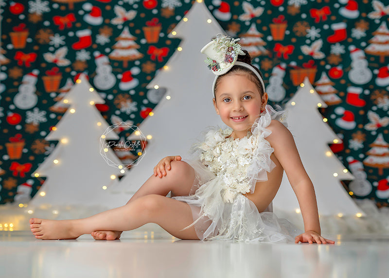 Christmas Tree Cutouts - HSD Photography Backdrops 
