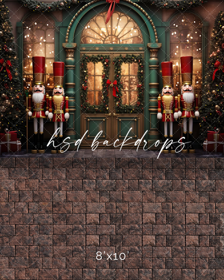 Nutcracker Christmas Shoppe - HSD Photography Backdrops 