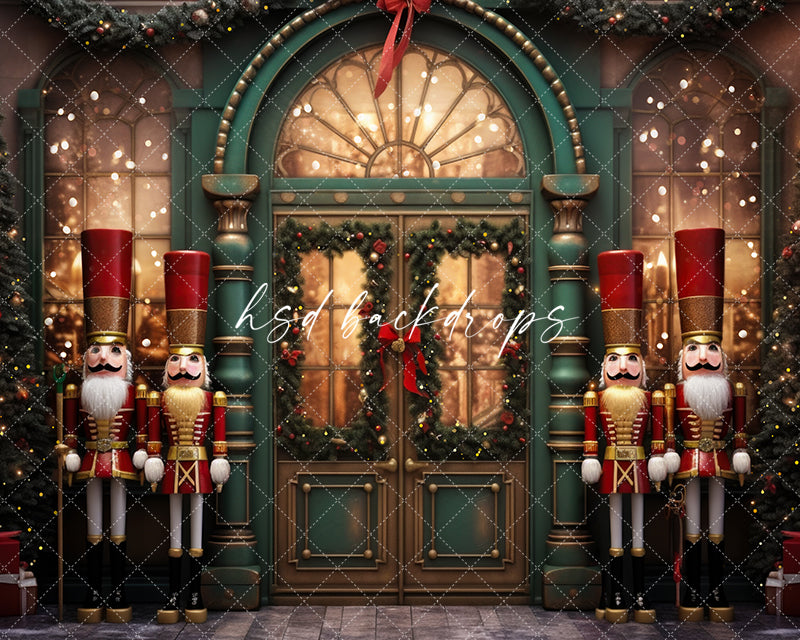 Nutcracker Christmas Shoppe - HSD Photography Backdrops 