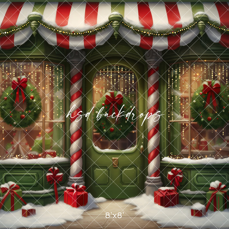 Grinchymas Storefront - HSD Photography Backdrops 