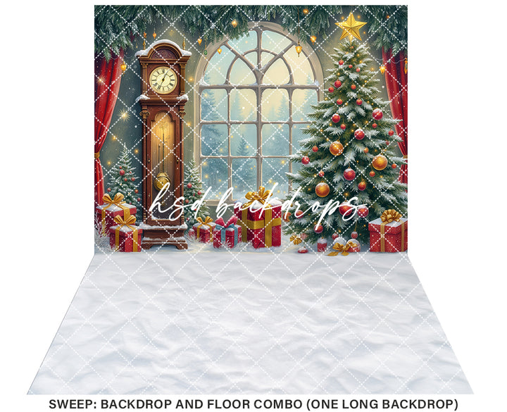 Christmas Clock Window (sweep options)