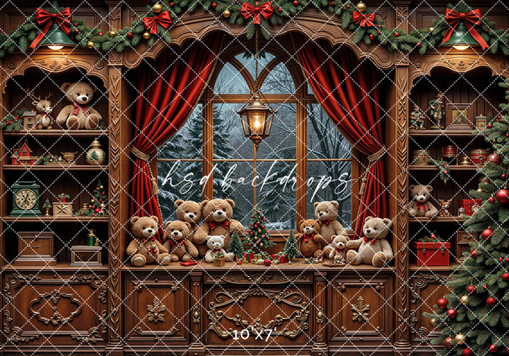 Cozy Claus Toy Counter (sweep options)