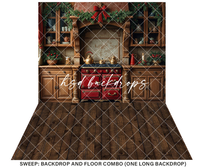 Nostalgic Christmas Kitchen (sweep options)