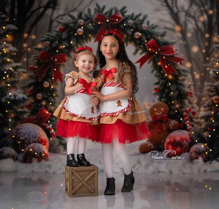 Candy Cane Forest Arch (sweep options)