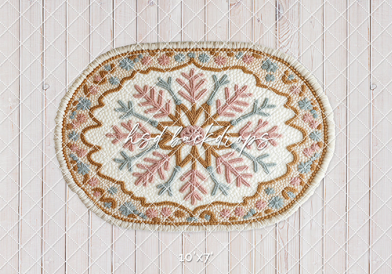Frosted Needlework Rug (sweep options)