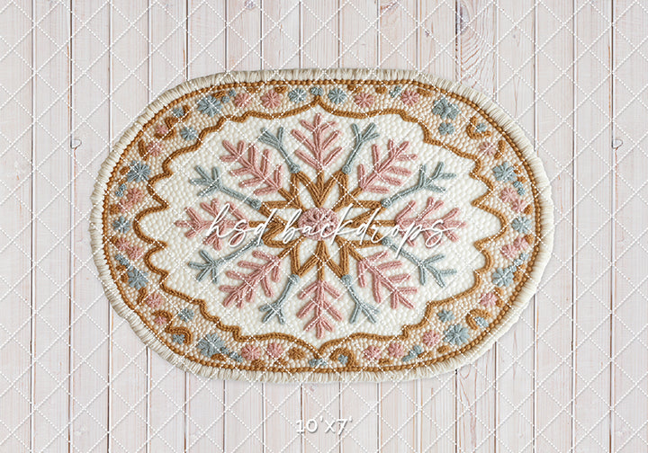 Frosted Needlework Rug (sweep options)