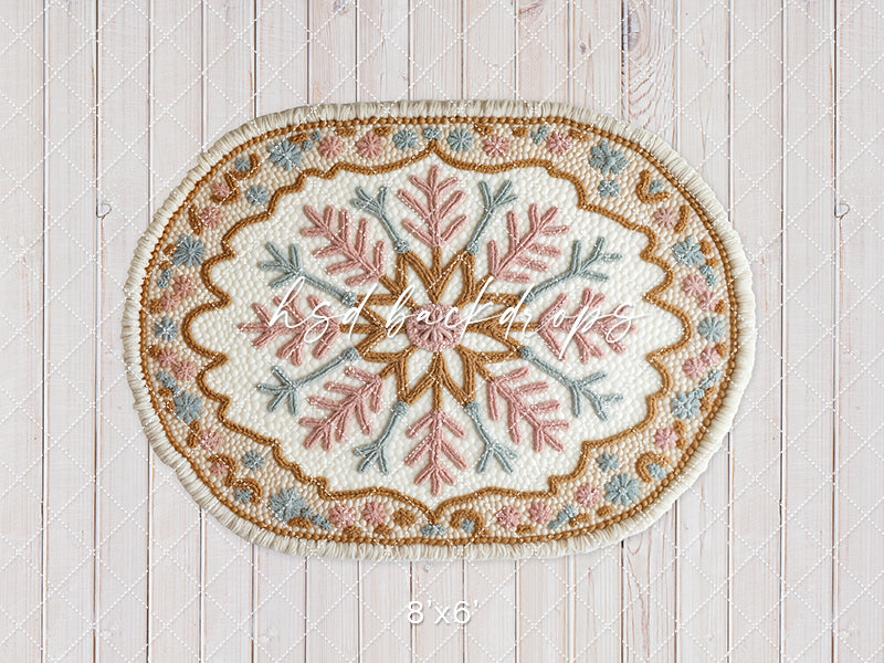 Frosted Needlework Rug (sweep options)