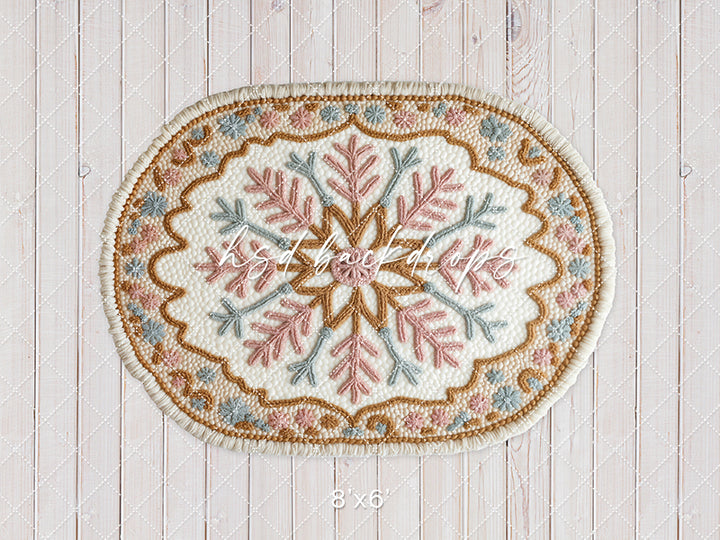 Frosted Needlework Rug (sweep options)