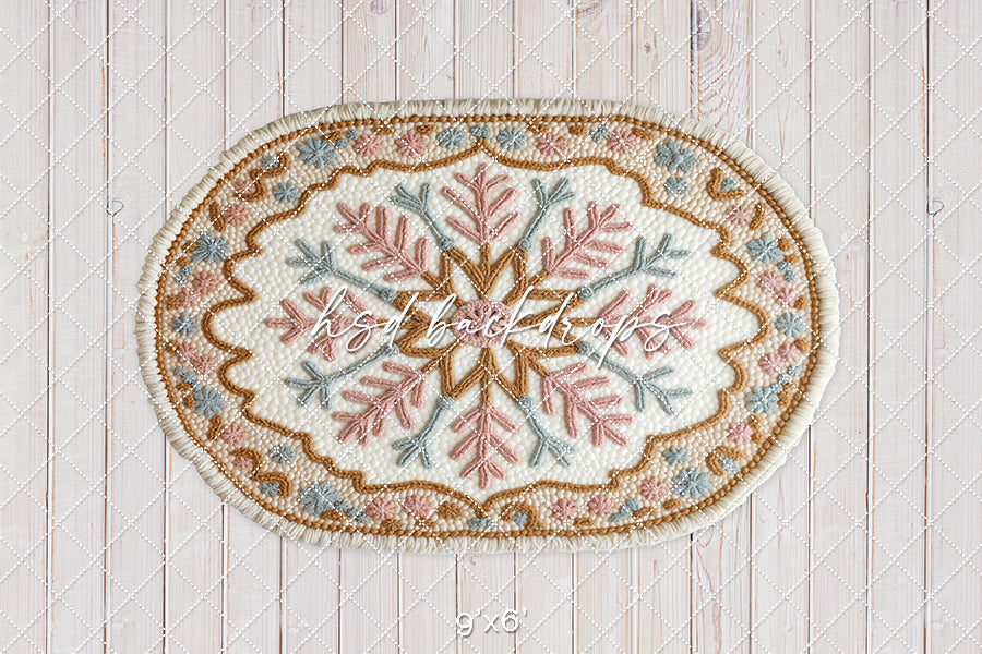 Frosted Needlework Rug (sweep options)