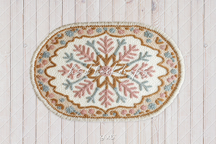 Frosted Needlework Rug (sweep options)